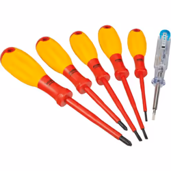Cercafase ∙ 220 – 250 volt ∙ secondo DIN VDE 06800-6 IEC 60900:2018 Presa di forza: Profilo ad intaglio, Profilo intaglio a c ...