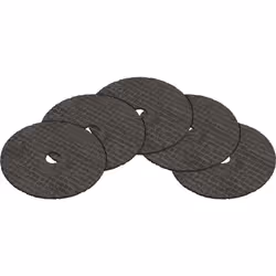5 dischi abrasivi 76 x 2,1 x 10,0 mm Per smerigliatrice angolare 9033-10 Adatto anche per acciaio inox Numero di giri max. 20 ...