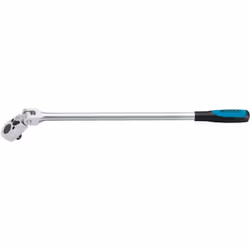 Testa a cricchetto > orientabile a 180° Versione lunga Numero denti: 32 (Angolo di apertura 11.25°) Con snodo – per lavori in ...
