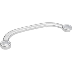 Hazet - Chiave per turbocompressore ∙ doppio esagono 615-S10X12 ∙ Profilo a doppio esagono esterno ∙ ac 10 x 12 mm
