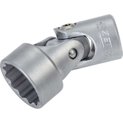 Inserto chiave a bussola con snodo 880G-Z18 ∙ Attacco quadro, cavo, 3/8 di pollice (10 mm) ∙ Profilo trazione con doppio esagono esterno ∙ ac 18 mm