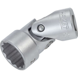 Inserto chiave a bussola con snodo 880G-Z16 ∙ Attacco quadro, cavo, 3/8 di pollice (10 mm) ∙ Profilo trazione con doppio esagono esterno ∙ ac 16 mm