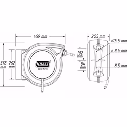 Avvolgitubo HAZET 9040N-10 - Vista aggiuntiva 6