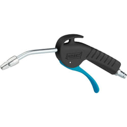 Hazet - Pistola di soffiaggio ∙ 100 mm ∙ con ugello di Venturi e tubo curvo 9040P-4 ∙ Lunghezza: 265 mm