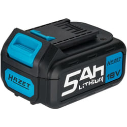Hazet - Batteria aglio ioni di litio ∙ 18 Volt ∙ 5 Ah (amperora) 9212-05
