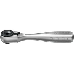 Hazet - Leva a cricchetto reversibile interamente in acciaio per Bits 863MB ∙ Attacco esagonale, cavo, 1/4 di pollice (6,3 mm) ∙ Lunghezza: 90 mm