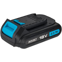 Hazet - Batteria aglio ioni di litio ∙ 18 Volt ∙ 2,5 Ah (amperora) 9212-02