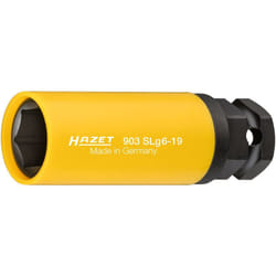 Inserto chiave a bussola per avvitatori ad impulso 903SLG6-19 ∙ Attacco quadro, cavo, 1/2 di pollice (12,5 mm), Attacco esagonale esterno 24 mm ∙
