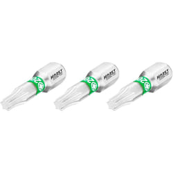 Bit 2223N-T20/3 ∙ Attacco esagonale, massiccio, 1/4 di pollice (6,3 mm) ∙ Profilo interno torx® ∙ 3-pezzi ∙ ac T20
