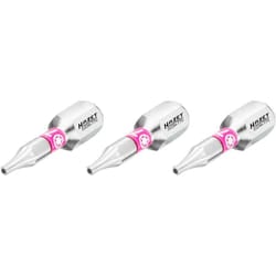 Bit 2223N-T7H/3 ∙ Attacco esagonale, massiccio, 1/4 di pollice (6,3 mm) ∙ Profilo torx® Tamper Resistant ∙ 3-pezzi ∙ ac T7H