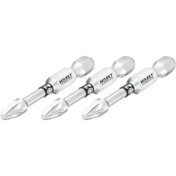 Bit 2216NSLG-PZ2/3 ∙ Attacco esagonale, massiccio, 1/4 di pollice (6,3 mm) ∙ Profilo Pozidriv PZ ∙ 3-pezzi ∙ AC PZ2