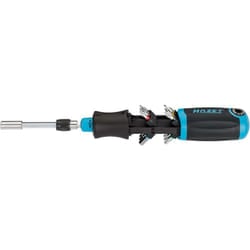 Hazet - Giravite a cricchetto per bit 810R-3 ∙ Profilo ad intaglio, Profilo intaglio a croce ph, Profilo Pozidriv pz, Profilo interno torx®, Profilo