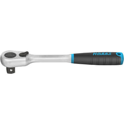 Hazet - HiPer – Leva a cricchetto reversibile con dentatura fine ∙ corta 916HPK ∙ Attacco quadro, massiccio, 1/2 di pollice (12,5 mm) ∙ Lunghezza: