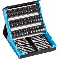 Caratteristiche del prodotto: 42 punte lunghe 25 mm 19 punte da 50 mm Attacco: Esagono 6.3 (1/4 di pollice) HAZET SmartCase - ...