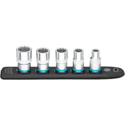 Hazet - SmartRail ∙ Listello portainserti in resina sintetica flessibile 900Z-SR/5 ∙ Attacco quadro, cavo, 1/2 di pollice (12,5 mm) ∙ Profilo