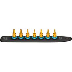 Hazet - SmartRail con 7 slot 8500-SR/7 ∙ Attacco quadro, cavo, 1/4 di pollice (6,3 mm) ∙ Profilo interno torx®, Profilo esagonale interno ∙ 7-pezzi ∙