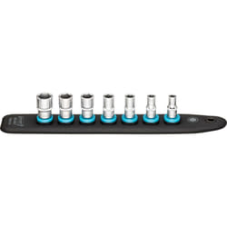 SmartRail con 7 slot 850-SR/7 ∙ Attacco quadro, cavo, 1/4 di pollice (6,3 mm) ∙ Profilo trazione esagono esterno ∙ 7-pezzi ∙ 5,5 ∙ 6 ∙ 7 ∙ 8 ∙ 10 ∙