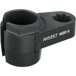Inserto sonde gas di scarico 4680-6 ∙ Attacco ottagonale, cavo, 1/2 pollice (12,5 mm) ∙ Profilo esagonale esterno ∙ ac 24 mm