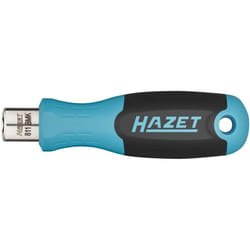 Hazet - Impugnatura portainserti giravite 811BMK ∙ Attacco esagonale, cavo, 1/4 di pollice (6,3 mm) ∙ 80 mm