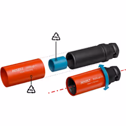 HAZET 903SLG6-21 bussola Set di bussole - Vista aggiuntiva 4
