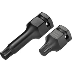 Hazet - Serie di inserti chiave a bussola per giraviti e avvitatori ad impulso 990S-12/2 ∙ Attacco quadro, cavo, 3/4 di pollice (20 mm), Attacco