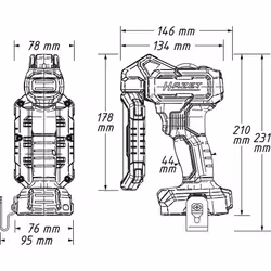 HAZET 9579-10 accessorio per apparato multifunzione - Vista aggiuntiva 2