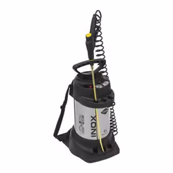 Spruzzatore ad alta pressione INOX Per l'area giardino professionale - Contenitore in acciaio inossidabile - Portatile latera ...