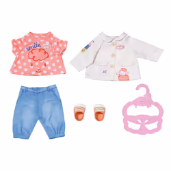 Baby Annabell Little Play Outfit, Set di vestiti per bambola, 1 anno/i, 230 g