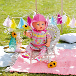 BABY born Deluxe Trendy Poncho Set di vestiti per bambola