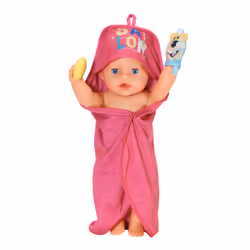 BABY born Bath Hooded Towel Set, Set da bagno per bambole, 3 anno/i, 100 g