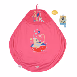 BABY born Bath Hooded Towel Set Set da bagno per bambole