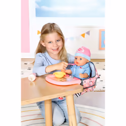 BABY born Table Feeding Chair Seggiolone per bambola