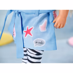 BABY born Deluxe Jeans Dress Set di vestiti per bambola - Vista aggiuntiva 5