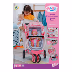 BABY born Deluxe Pram Passeggino per bambola - Vista aggiuntiva 8