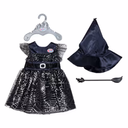 BABY born Witch 43cm, Costume per bambola, 3 anno/i