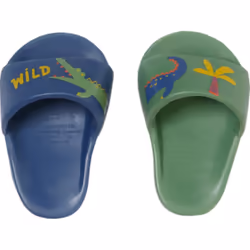 BABY born Slippers 3 ass. 43cm Scarpe per bambola
