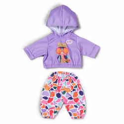 BABY born Hoodie Outfit 43cm, Set di vestiti per bambola, 3 anno/i