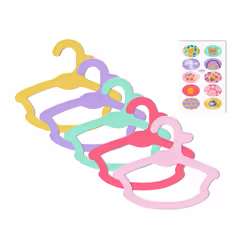 BABY born Hanger, 5 pack 43cm, Appendiabiti per bambola, 3 anno/i