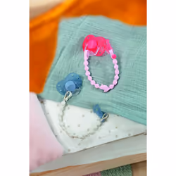 BABY born Dummy with Clip 2 assorted Porta ciuccio e ciuccio per bambola - Vista aggiuntiva 4