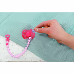 BABY born Dummy with Clip 2 assorted Porta ciuccio e ciuccio per bambola - Vista aggiuntiva 6