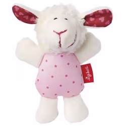 sigikid 41189, Sheep, Bambino/Bambina, 0 mese(i), Sonoro, Rosa, Bianco