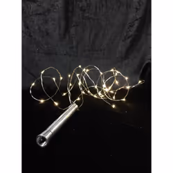 Hellum 522822, Ghirlanda di luci decorative, Argento, 6 h, 20 lampadina(e), LED, Bianco caldo