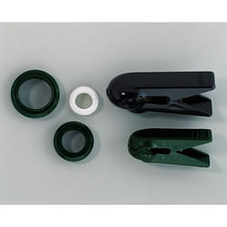 Hellum 981100 kit di fissaggio Bianco PVC