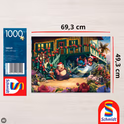 Schmidt Spiele 58049 puzzle 1000 pz Cartoni - Vista aggiuntiva 2