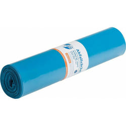 Certeo - Sacco della spazzatura 120 l blu ldpe