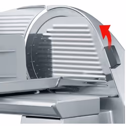 Graef Master M 80 affettatrice Elettrico 170 W Nero, Argento Vetro, Metallo, Plastica - Vista aggiuntiva 4