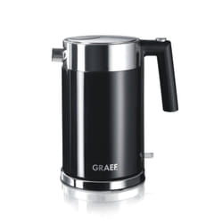 Graef WK 62 EU bollitore elettrico 1,5 L 2015 W Nero, Acciaio inox