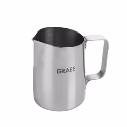 Graef Latte-Art Versare, Acciaio inox, Acciaio inox, Monocromatico, 0,45 L, 450 ml, 120 mm