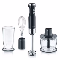 Graef HB502EU frullatore 0,7 L Frullatore ad immersione Nero, Argento - Vista aggiuntiva 3
