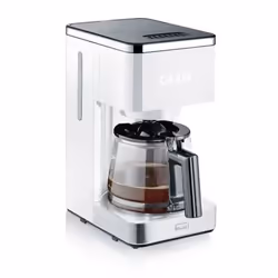 Graef FK 401, Macchina da caffè con filtro, 1,25 L, Caffè macinato, Bianco
